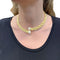 Collier Collier vintage or jaune et diamants. 58 Facettes 32327