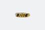 Bague 18 / Oro Giallo Riviere in oro giallo fancy con zaffiri 58 Facettes ANL769