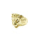Bague Bague tête de lion en or jaune sertie de diamants 58 Facettes 30011