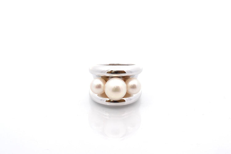 Bague 53 Bague Poiray "Fidji" perles en or 18k 58 Facettes