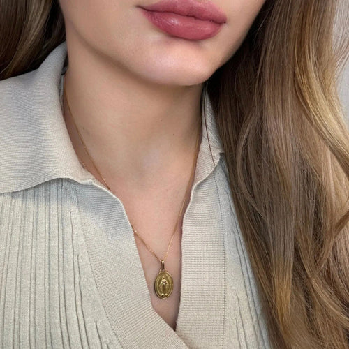 Pendentif Médaille Marie Or Jaune 58 Facettes 2-PEB2-GS34794-1