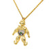 Collier Chopard Collier Happy Clown Or jaune Diamant 58 Facettes 3704298CN