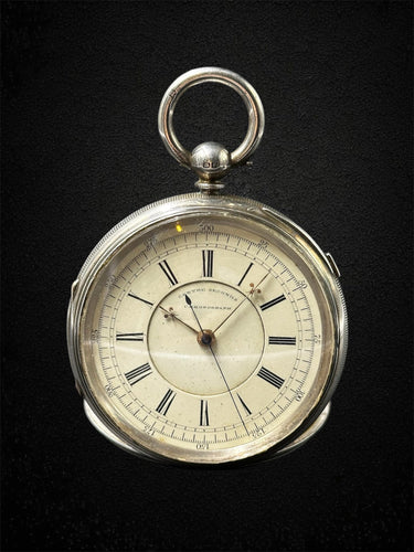 Montre Orologio Centre Seconds Chronograph Chester 1894 – Movimento Lichtenstein, Manchester 58 Facettes