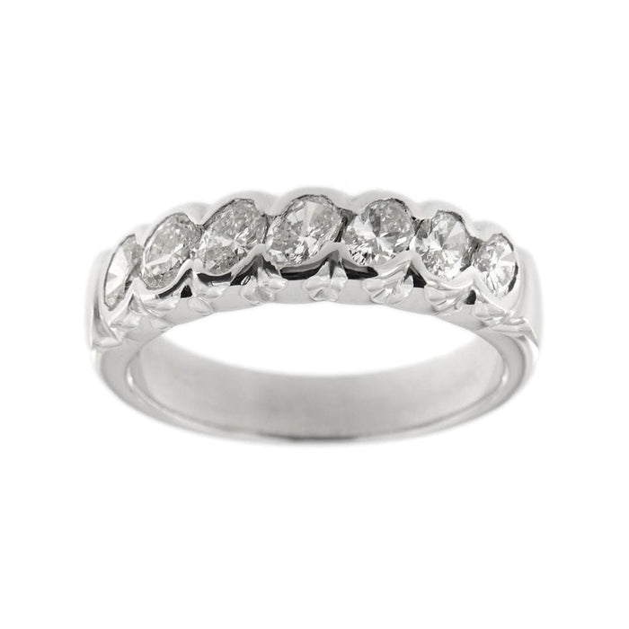 Bague 55 Bague Rivière avec diamants 1,19 ct 58 Facettes 33658