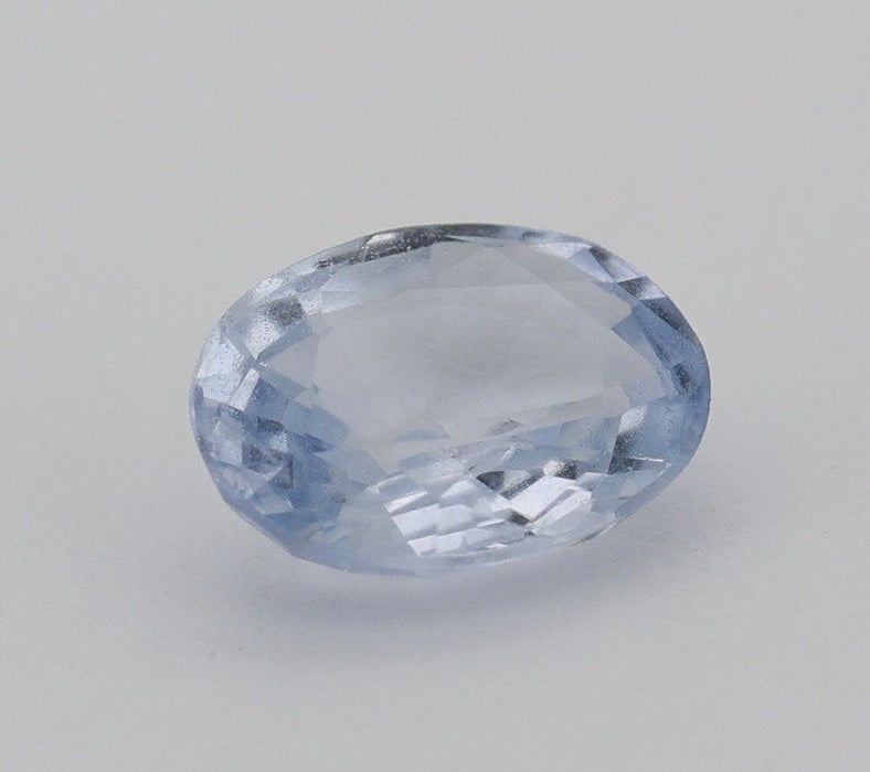 Gemstone Saphir bleu 1.01cts chauffé certificat PRECIEUX 58 Facettes 456