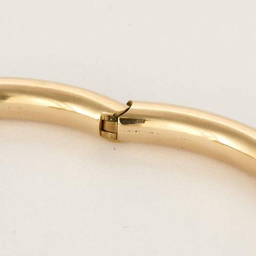 Bracelet Bracelet jonc en or rose 58 Facettes SQU3784X2