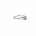 Bague 52 Solitaire Or Blanc Diamant 58 Facettes 1-GSJE484-01