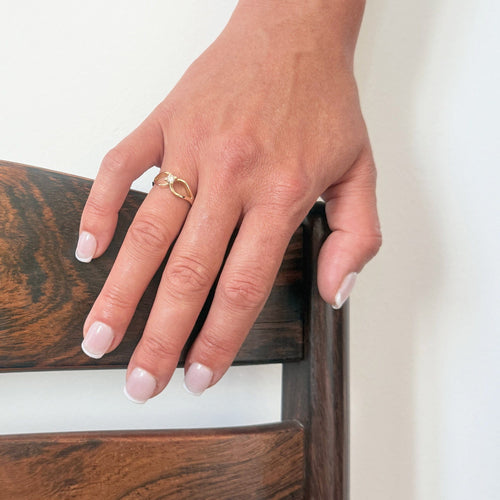 Bague 52 Bague Solitaire or jaune et diamant 58 Facettes