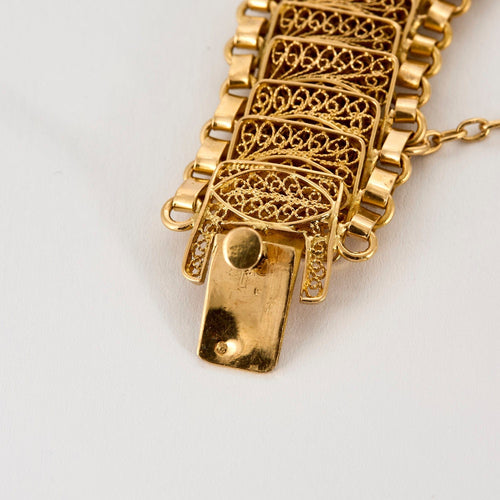 Bracelet Bracelet articulé or jaune 58 Facettes EVR2653