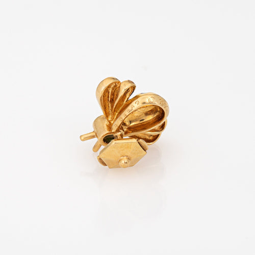 Broche CARTIER - Broche abeille en or jaune et émeraude, vers 1990 58 Facettes G13934