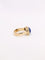 Bague Bague vintage lapis lazuli or jaune 58 Facettes 1039.2