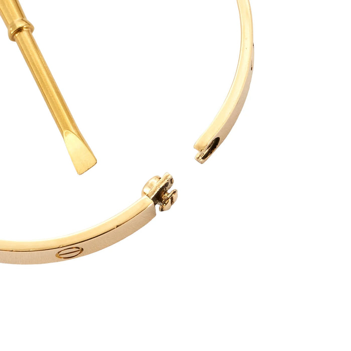 CARTIER - bracelet Love en or jaune