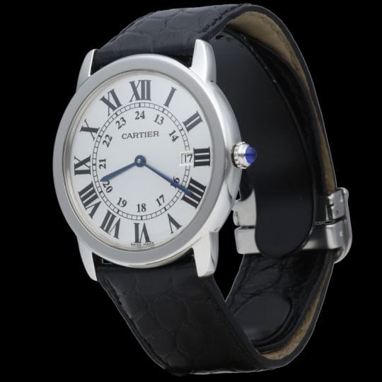 Montre Cartier Montre Ronde Solo De Cartier 58 Facettes MT40108