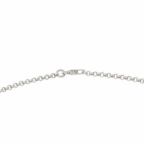 Collier Collier Or blanc Diamant 58 Facettes 3629486CN