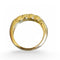 Bague 55 Bague jonc or jaune, rubis, diamants 58 Facettes 97
