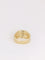 Bague 54 Bague 4 corps en or jaune et diamants 58 Facettes J132