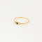 Bague 51 Bague or jaune, saphir 58 Facettes NAR01483