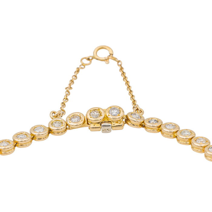 Bracelet Tennis Or jaune Diamant