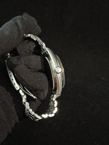 Montre [RARE] ROLEX - Datejust 1603 – Lunette en bambou – Patine exceptionnelle – Automatique – Vintage 58 Facettes