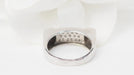 Bague 50 Bague or blanc diamants 58 Facettes 23016