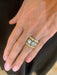 Bague 53 Bague Vintage Diamants 2 ors 58 Facettes BD198