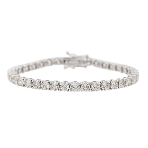 Bracelet Bracelet Ligne Or blanc Diamant 58 Facettes 3411139CN