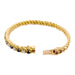 Bracelet Bracelet vintage, or jaune, saphirs et diamants. 58 Facettes 33932