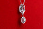 Pendentif Pendentif platine diamants vers 1925 58 Facettes 240658
