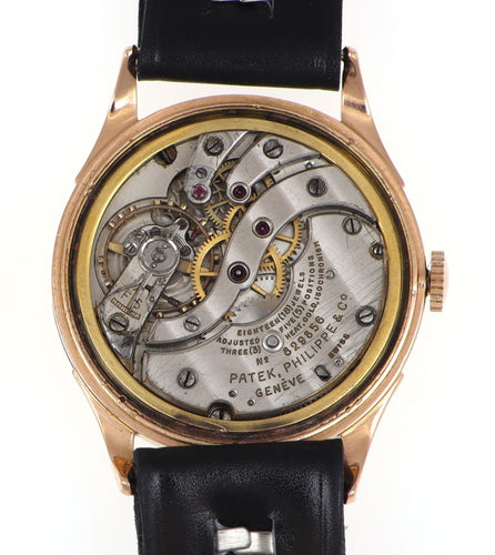 Patek Philippe - Montre Calatrava 565R vintage en or rose 18k