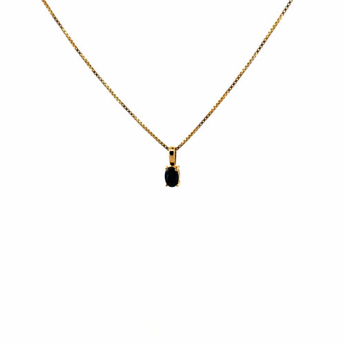 Pendentif Pendentif or jaune et topaze 58 Facettes 2-PED2-GS34788-7