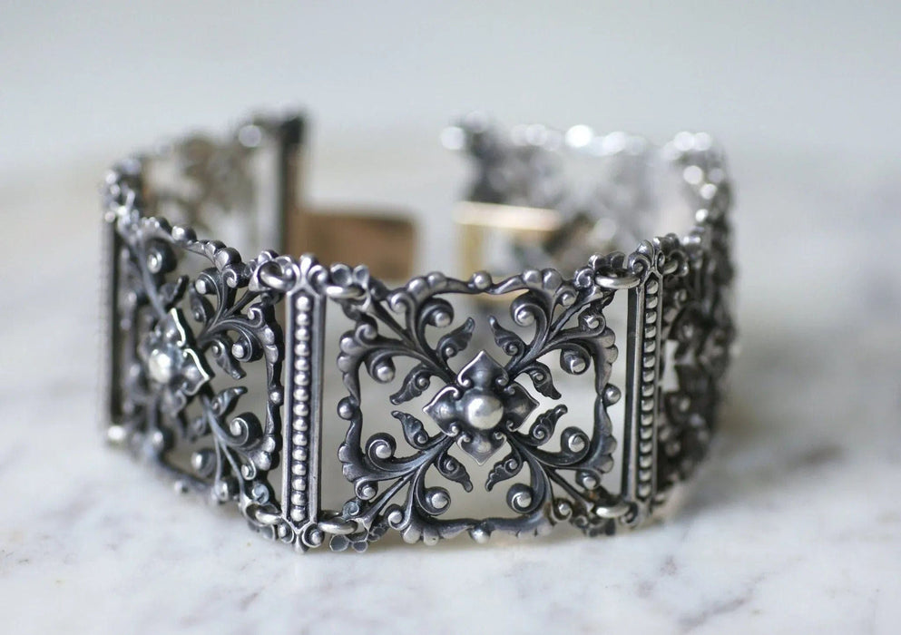 Bracelet Bracelet Articulé Jules Wiese en argent 58 Facettes