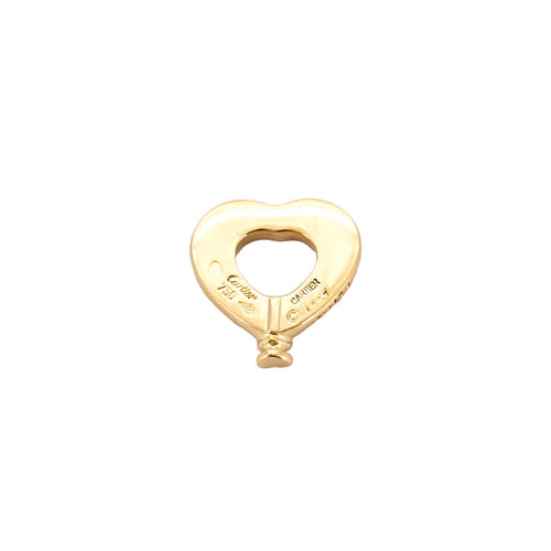 Pendentif PENDENTIF CARTIER "COEUR" OR JAUNE 58 Facettes BO/240011