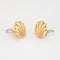 Tiffany & Co - Boucles d'oreilles coquillage vintage en or jaune