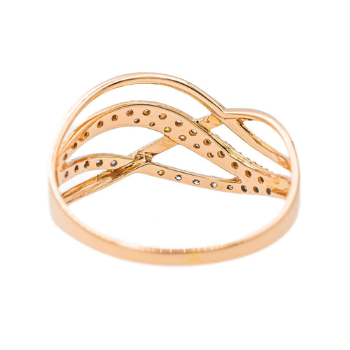 Bague 53 Bague Or rose Diamant 58 Facettes 3543611CN