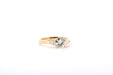 Bague 53 Bague or jaune diamant 58 Facettes 26206-26208