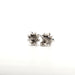 Franklin Mint Stud Earrings for FABERGE Diamonds and Sapphires 58 Facettes
