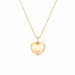 Collier TIFFANY & Co - Collier médaillon coeur en or rose et diamants 58 Facettes G13709