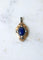 Pendentif Médaillon Ancien Scarabée Lapis Lazuli Diamants et Perles 58 Facettes