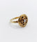 Bague 51 Bague art deco or jaune 18k diamant et couronne de lauriers (circa 1920) 58 Facettes A06161
