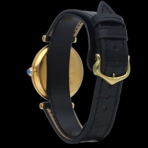 Montre Cartier Montre Must De Cartier Vermeil 58 Facettes MT41257