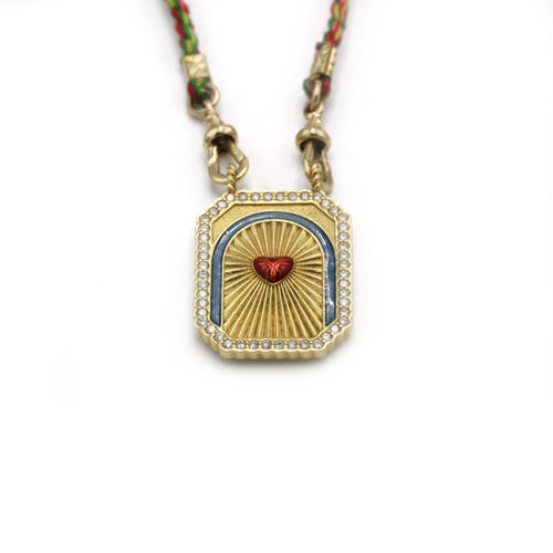 Collier Collier Mini Scapulaire Heart - Marie Lichtenberg 58 Facettes 250392R