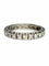 Bague 56 Alliance tour complet or blanc et diamants 0,85 ct 58 Facettes 1165