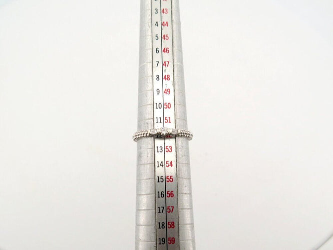 Bague 52 bague MAUBOUSSIN alliance amour je t aime t52 diamants & or blanc 58 Facettes 265858