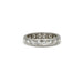 Bague 53 Alliance - platine et diamants 58 Facettes 240249R