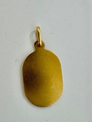Pendentif Médaille religieuse or jaune 58 Facettes