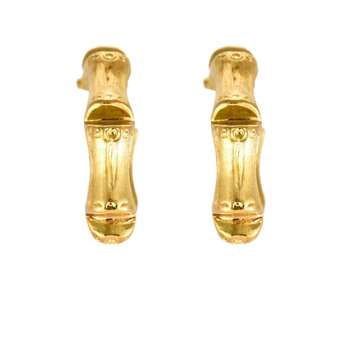 Anneaux d'oreilles en or jaune 58 Facettes SMA0115