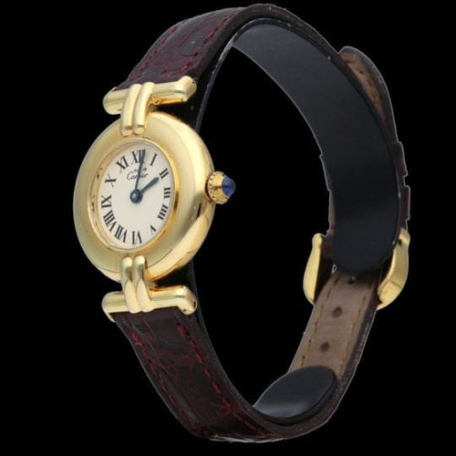 Montre Cartier Montre Colisée Vermeil 58 Facettes MT44864