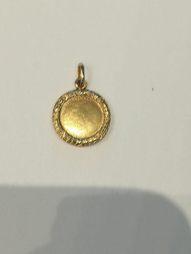 Pendentif Médaille d'Amour Augis Ancienne 58 Facettes