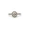 Bague 58 Solitaire - platine et diamant 58 Facettes 230052SP