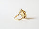 Bague 52 Bague or jaune 18k et Opale 58 Facettes